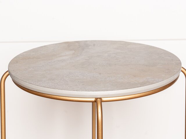 freistil Couchtisch 151-324 perlgold-blanco 14031 3