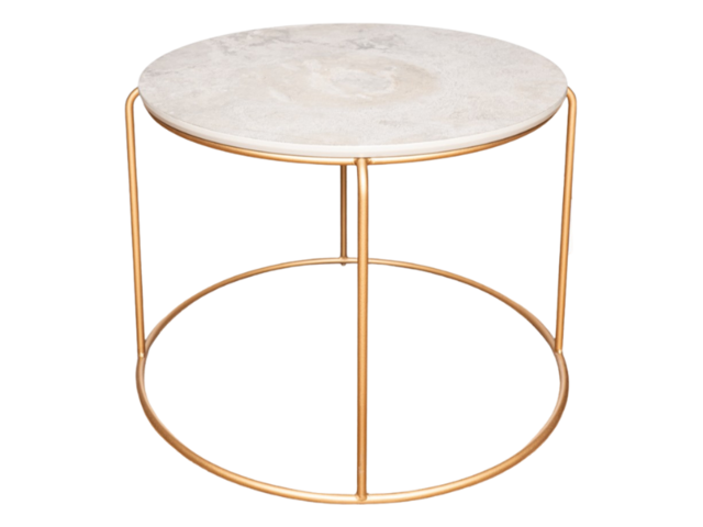 freistil Couchtisch 151-224 perlgold-blanco 14030 1