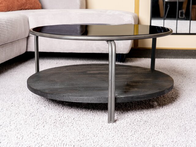 Gutmann Couchtisch BLACK BETTY Mangoholz 58135 3