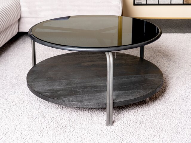 Gutmann Couchtisch BLACK BETTY Mangoholz 58135 4