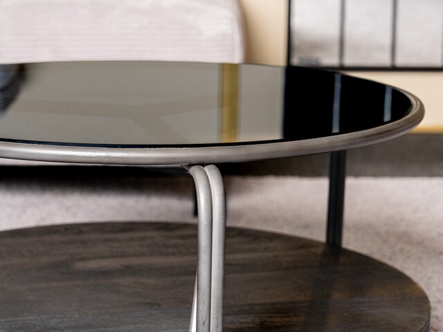 Gutmann Couchtisch BLACK BETTY Mangoholz 58135 5