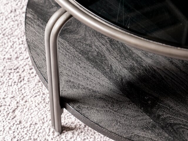 Gutmann Couchtisch BLACK BETTY Mangoholz 58135 7