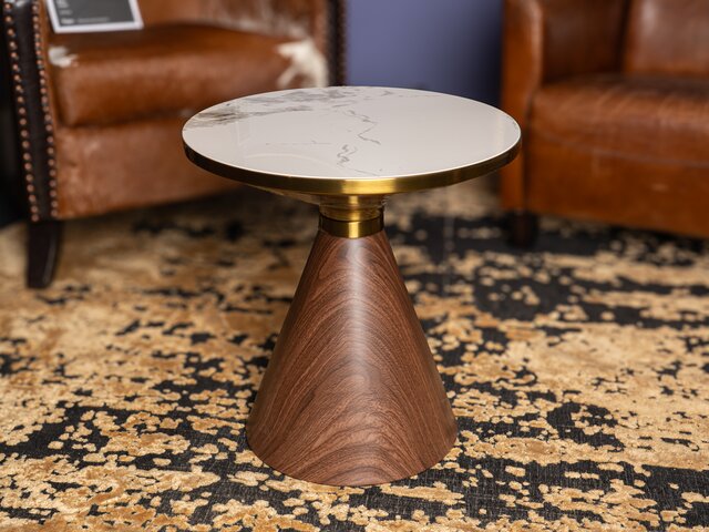 Kare Beistelltisch CANO Keramik / Holz 95340 3