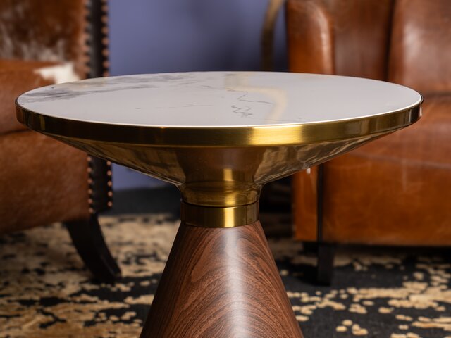 Kare Beistelltisch CANO Keramik / Holz 95340 4