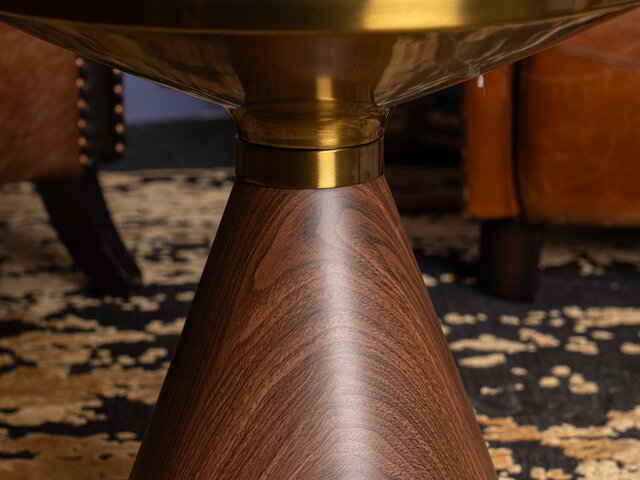 Kare Beistelltisch CANO Keramik / Holz 95340 5