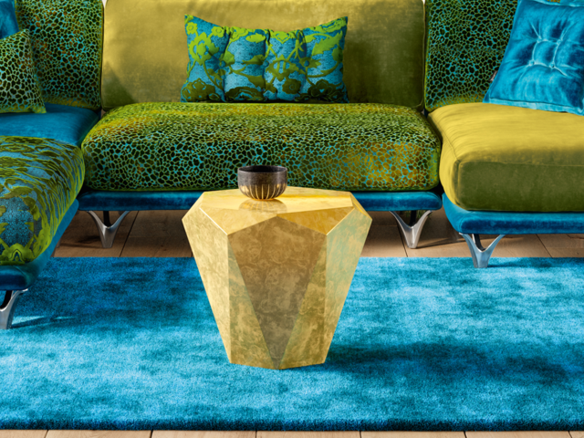 Bretz Beistelltisch STEALTH gold 96442 3