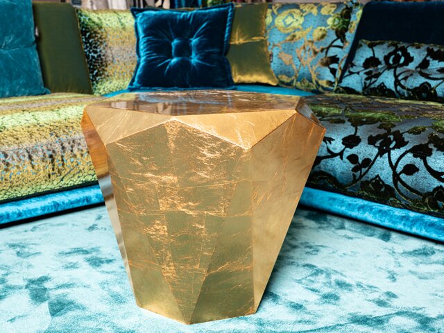 Bretz Beistelltisch STEALTH gold 96442 4