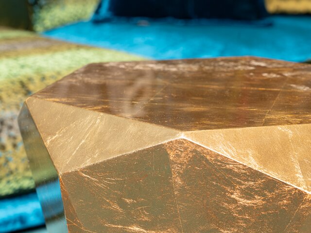 Bretz Beistelltisch STEALTH gold 96442 5