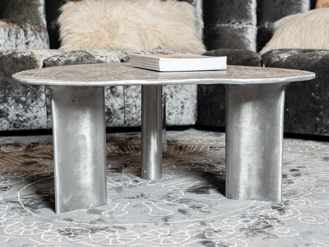 Bretz Couchtisch FJARA J143 aluminium 96447 3