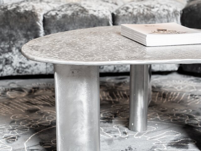 Bretz Couchtisch FJARA J143 aluminium 96447 4