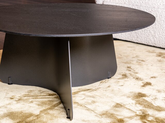 Bretz Couchtisch MAONA Eiche schwarz 96439 4