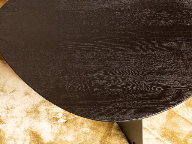 Bretz Couchtisch MAONA Eiche schwarz 96439 6