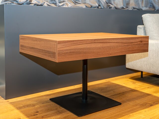 Forcher Couchtisch Dekor Nussbaum 74151 2