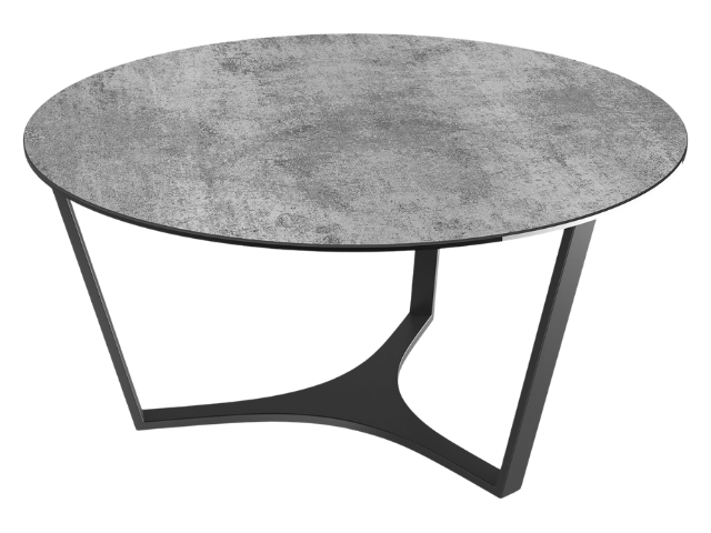Interliving Couchtisch IL 6208 VALENTINA Keramik silver 62884