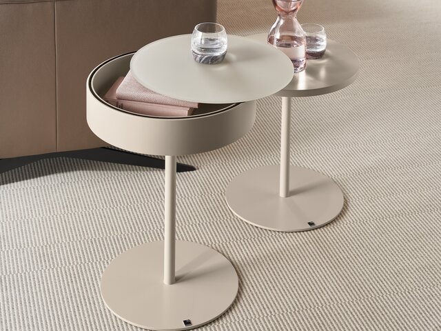 WK-Wohnen Beistelltisch WK808/9-WE/WE weiß 2 Stück 70265 2