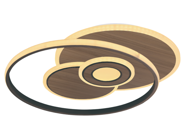 Globo Deckenleuchte RODERICK schwarz 73395 1