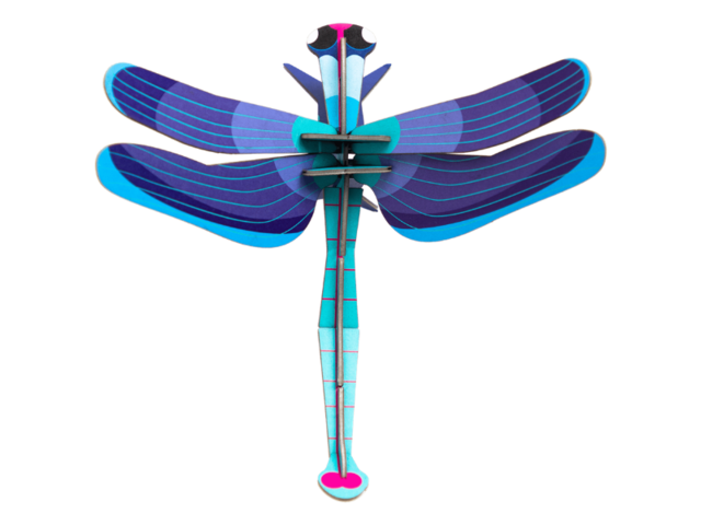 Studio Roof Wanddekoration SAPPHIRE DRAGONFLY mehrfarbig 97541 1