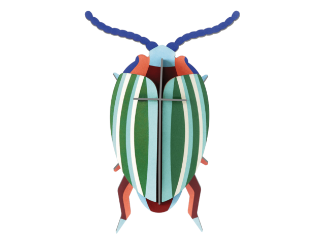Studio Roof Wanddekoration RAINBOW LEAF BEETLE mehrfarbig 97539 1