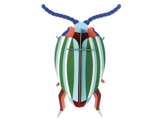 Studio Roof Wanddekoration RAINBOW LEAF BEETLE mehrfarbig 97539