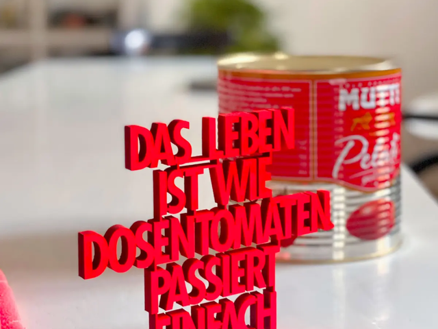 NoGallery Neonschild DAS LEBEN IST WIE TOMATEN neonrot 73411 1