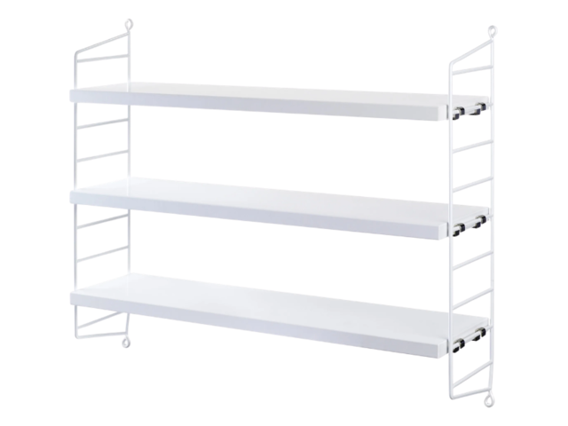 String Furniture Wandregal STRING POCKET white 99031 1