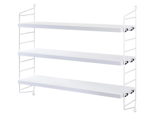 String Furniture Wandregal STRING POCKET white 99031 1
