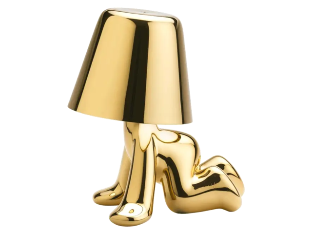 qeeboo Lampe Golden Brothers - Ron 72292 qeeboo Lampe Golden Brothers - Ron 72292