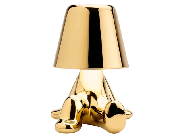 qeeboo Lampe Golden Brothers - Bob 72292 qeeboo Lampe Golden Brothers - Bob 72292