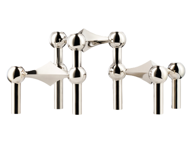 Stoff-Nagel Candle Holder chrome 72768 1 Stoff-Nagel Candle Holder chrome 72768 1