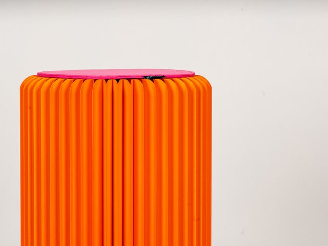 Remember Papierhocker Papillon orange 72563 5 Remember Papierhocker Papillon orange 72563 5