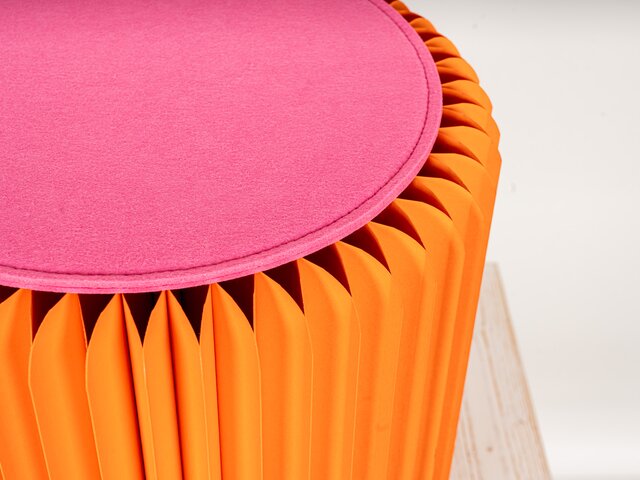 Remember Papierhocker Papillon orange 72563 4 Remember Papierhocker Papillon orange 72563 4