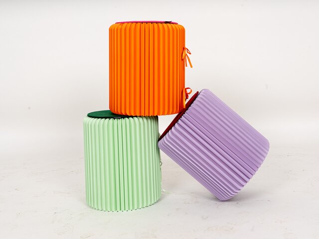 Remember Papierhocker Papillon orange 72563 7 Remember Papierhocker Papillon orange 72563 7