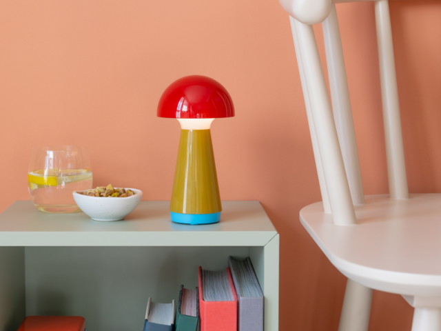 Remember Tischleuchte BOBBI rot 72880 4