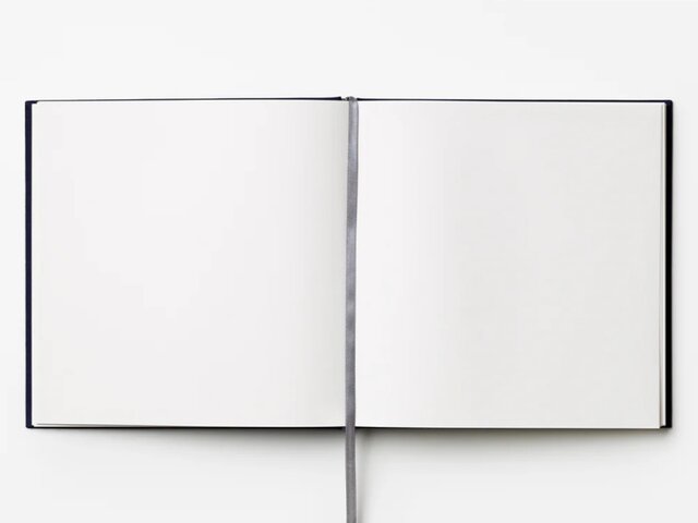 Printworks Gästebuch grey/navy 72977 3