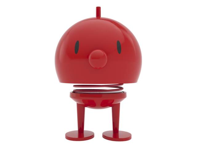 Hoptimist Dekofigur BUMBLE rot 67894 1
