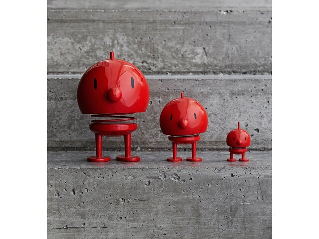 Hoptimist Dekofigur BUMBLE rot 67894 3