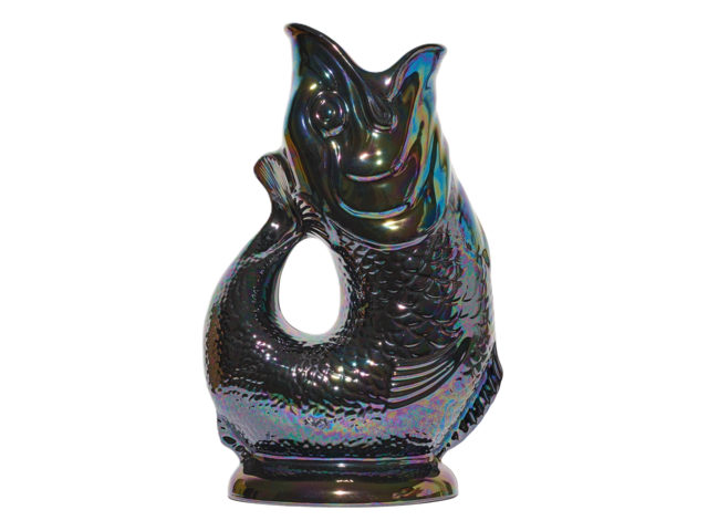 Gluckigluck Karaffe schwarz lustre XL 73928 1