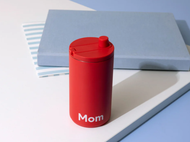 Design Letters Reisebecher MOM coral 73372 2