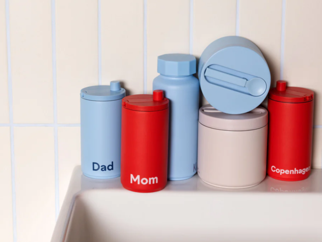 Design Letters Reisebecher MOM coral 73372 3