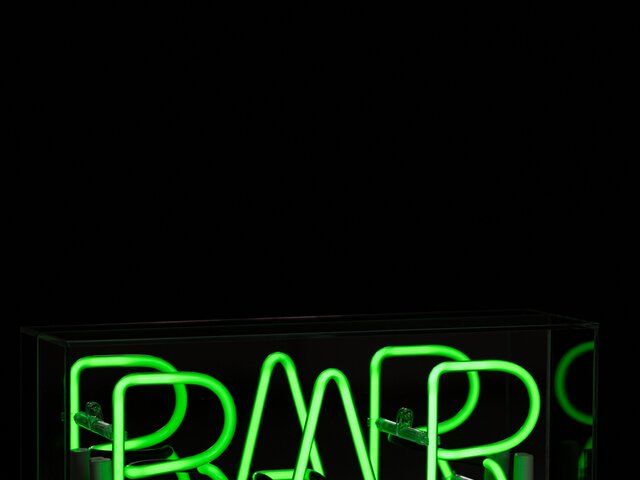 Locomocean Neon-Reklame BAR grün 71916 3