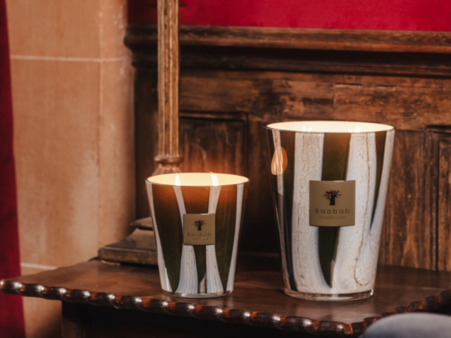 Baobab Duftkerze MAX 16 WOODS SHERWOOD grün 74590 3