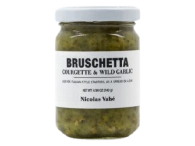 Nicolas Vahé Bruschetta COURGETTE WILD GARLIC 75055