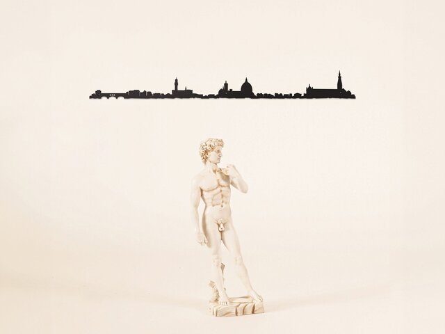 The Line Wanddeko Skyline FLORENCE 69503 The Line Wanddeko Skyline FLORENCE 69503