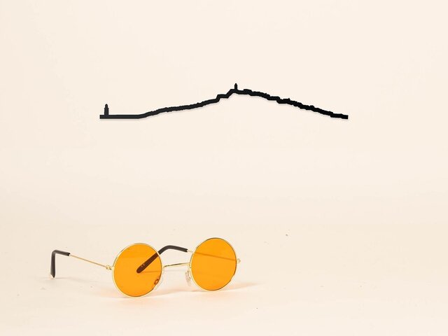The Line Wanddeko Skyline IBIZA 1
