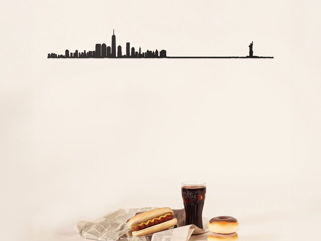 The Line Wanddeko Skyline XL NEW YORK 70006 1