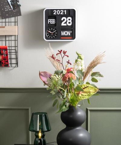 Karlsson Wanduhr Mini Flip weiß 71047 3 Karlsson Wanduhr Mini Flip weiß 71047 3