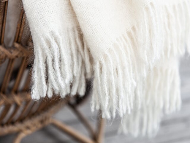 Stackelbergs Mohairdecke bright white 71150 2