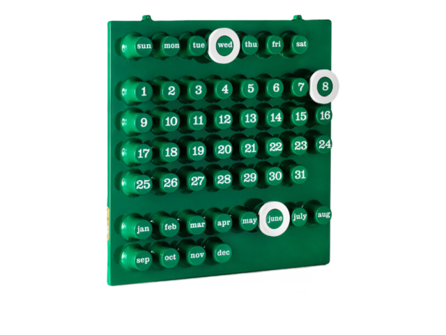Ring-a-date Kalender grün 71073 1 Ring-a-date Kalender grün 71073 1