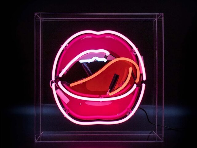 Locomocean Neon-Reklamebox MOUTH 71918 Locomocean Neon-Reklamebox MOUTH 71918