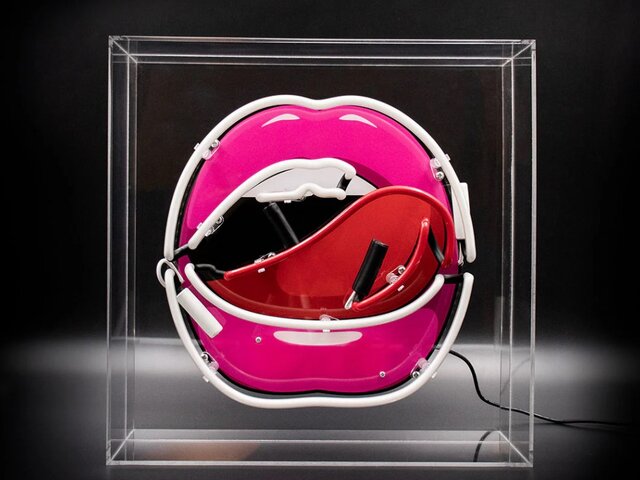 Locomocean Neon-Reklamebox MOUTH 71918 2